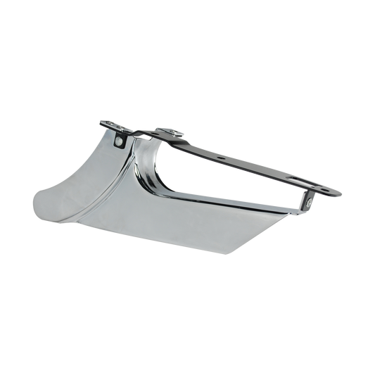 MotoTown Lower Belt Guard, Rear, Chrome for 2004-2021 Sportster XL (FG-060248)