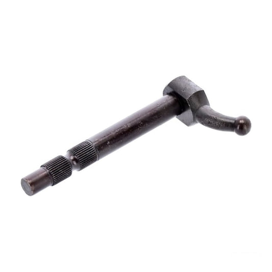 MotoTown Splined Transmission Shifter Shaft - Black, OEM 34627-75 for 1975-1976 Sportster XL
