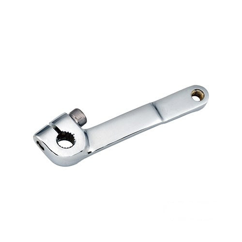MotoTown Transmission Shifter Arm - Chrome, OEM 33849-97 for 1997-2000 FLSTS and 2001-2017 Softail, Dyna