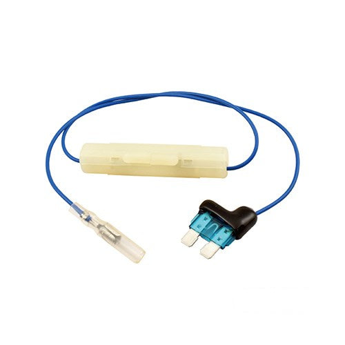 MotoTown Fuse Holder, Dual, ATU, 8A+15A - Blue