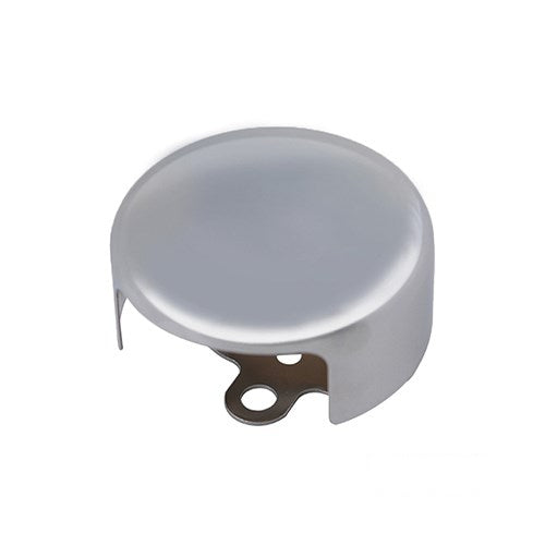 MotoTown Horn Cover, Smooth, Chrome for 1993-2025 models with side mounted horns