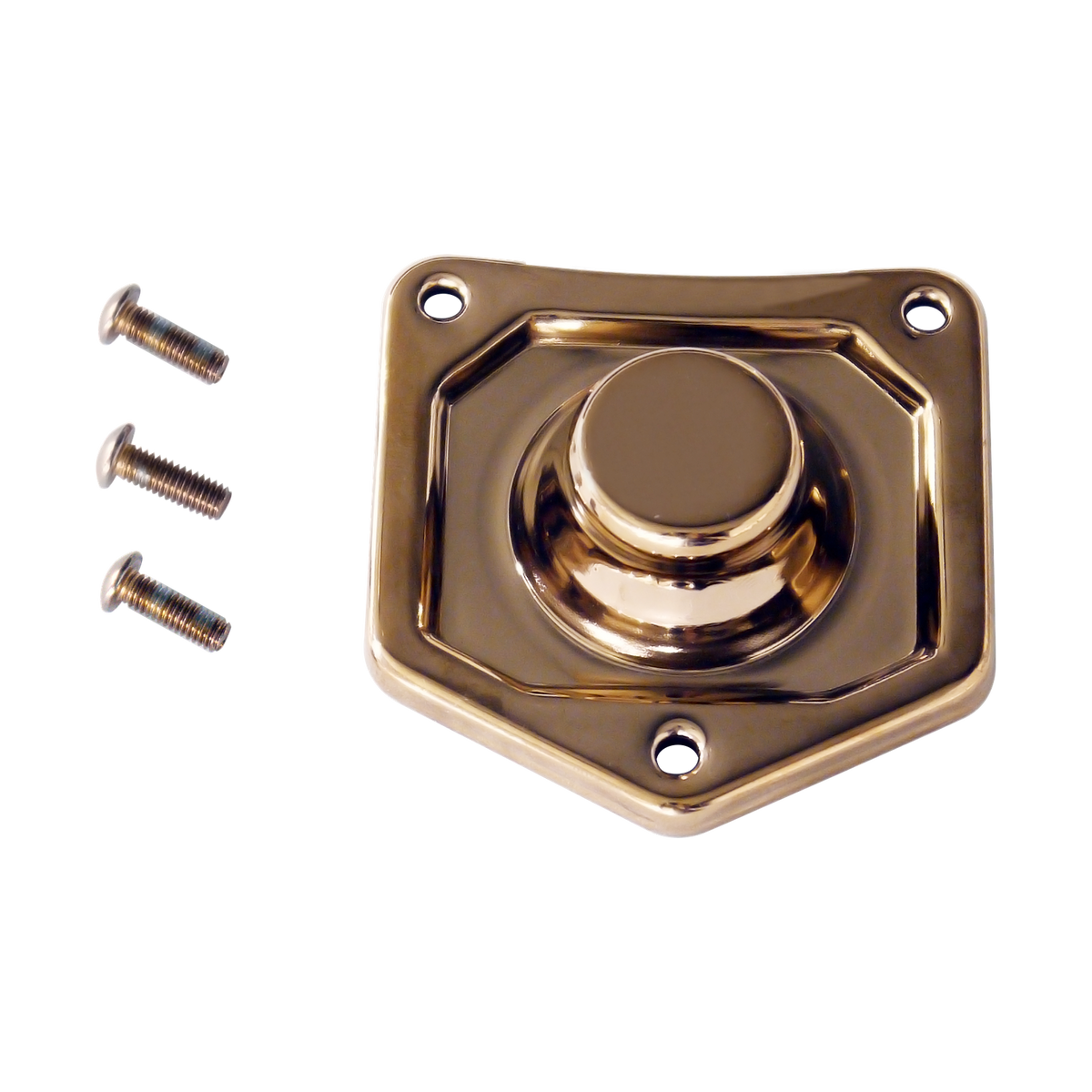 MotoTown Solenoid Cover, Titanium Gold for 1991+ Harley-Davidson (FG-080086)