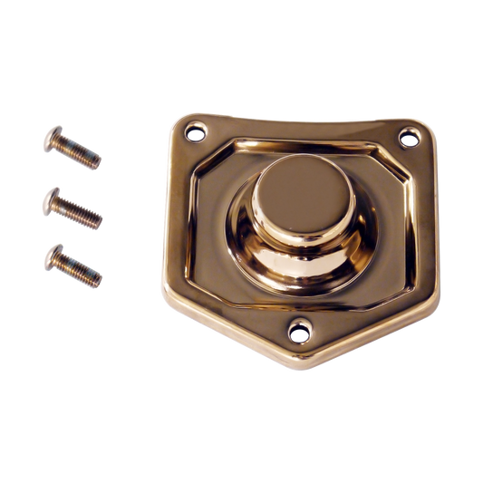 MotoTown Solenoid Cover, Titanium Gold for 1991+ Harley-Davidson (FG-080086)