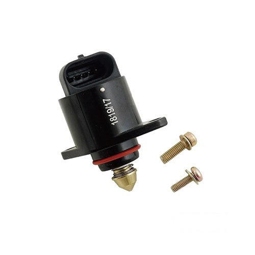 MotoTown Idle Air Control Sensor (IAC), OEM 27658-06 - Black for 2006-2015 Softail and 2006-2017 Dyna