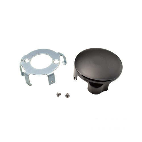 MotoTown Starter Motor End Cover, Black - Matte