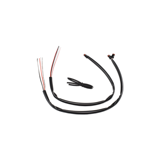 MotoTown 20 in. Extended Hand-Control Wiring Kit for 2012-17 Dyna / 2011-13 Softail / 2014-18 XL - FG-080287