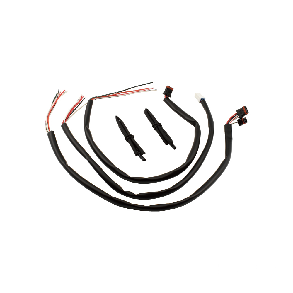 MotoTown 19.5 in. Extended Hand-Control Wiring Kit for 2016-2018 FLST / FLHR / FLS / FXSB