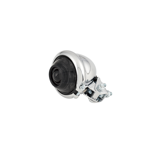 MotoTown 尾燈總成，Bates 款式，鍍鉻色，LED，含煙燻色燈殼