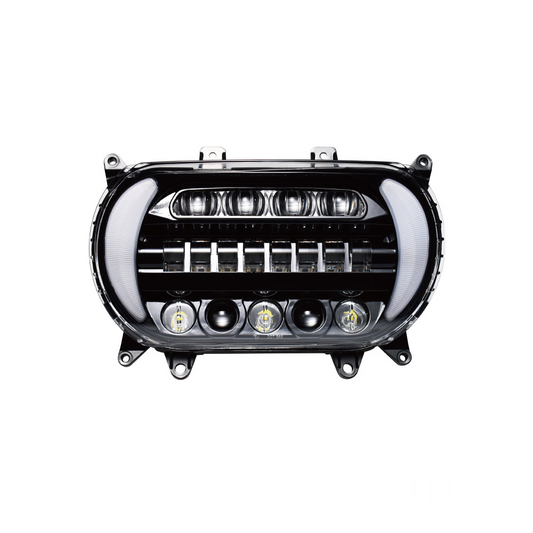 MotoTown Road Glide Dual LED Headlamp Assembly, OEM 67700199
