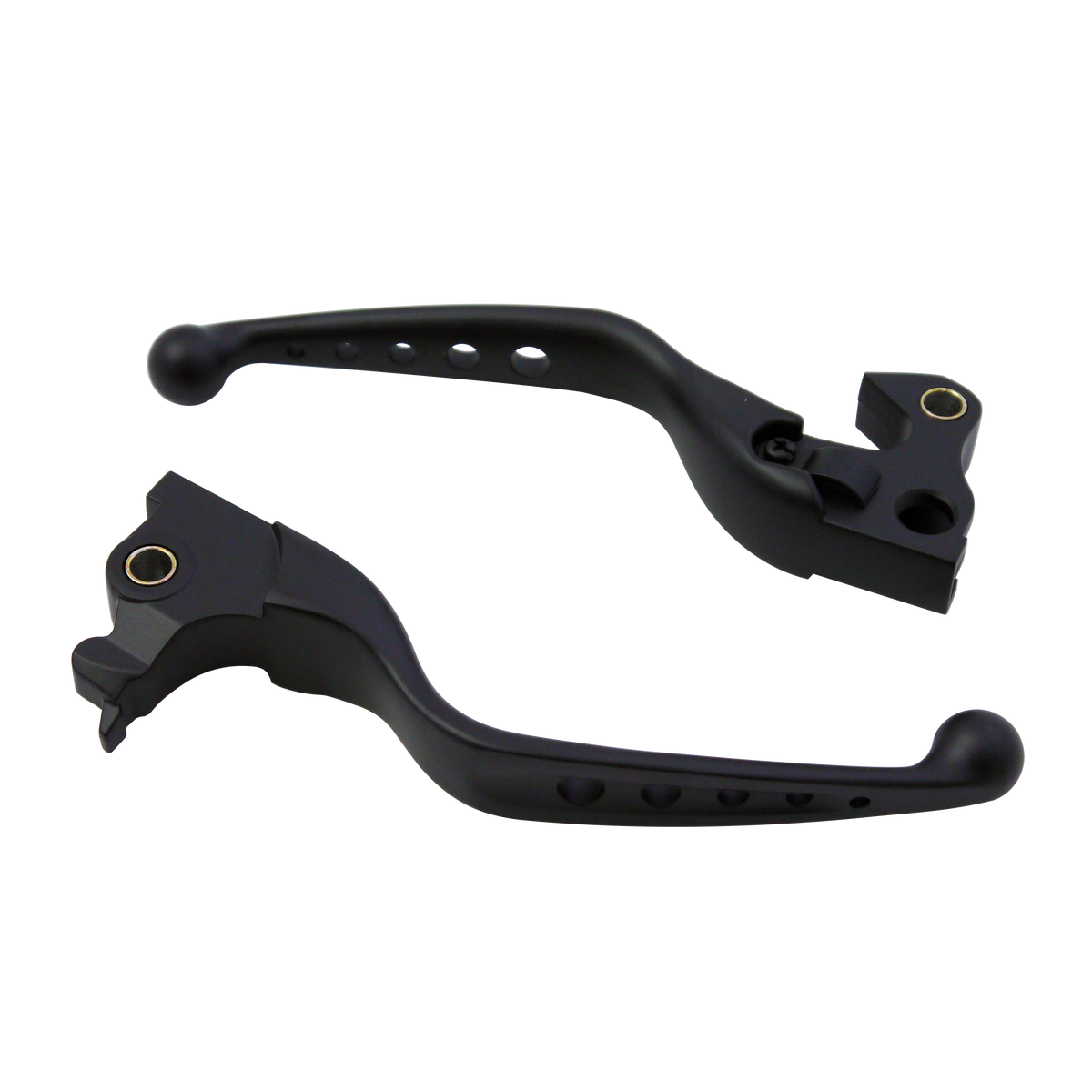 MotoTown 寬版 5孔手拉桿一對－黑色，適用 2014-2020 Sportster XL