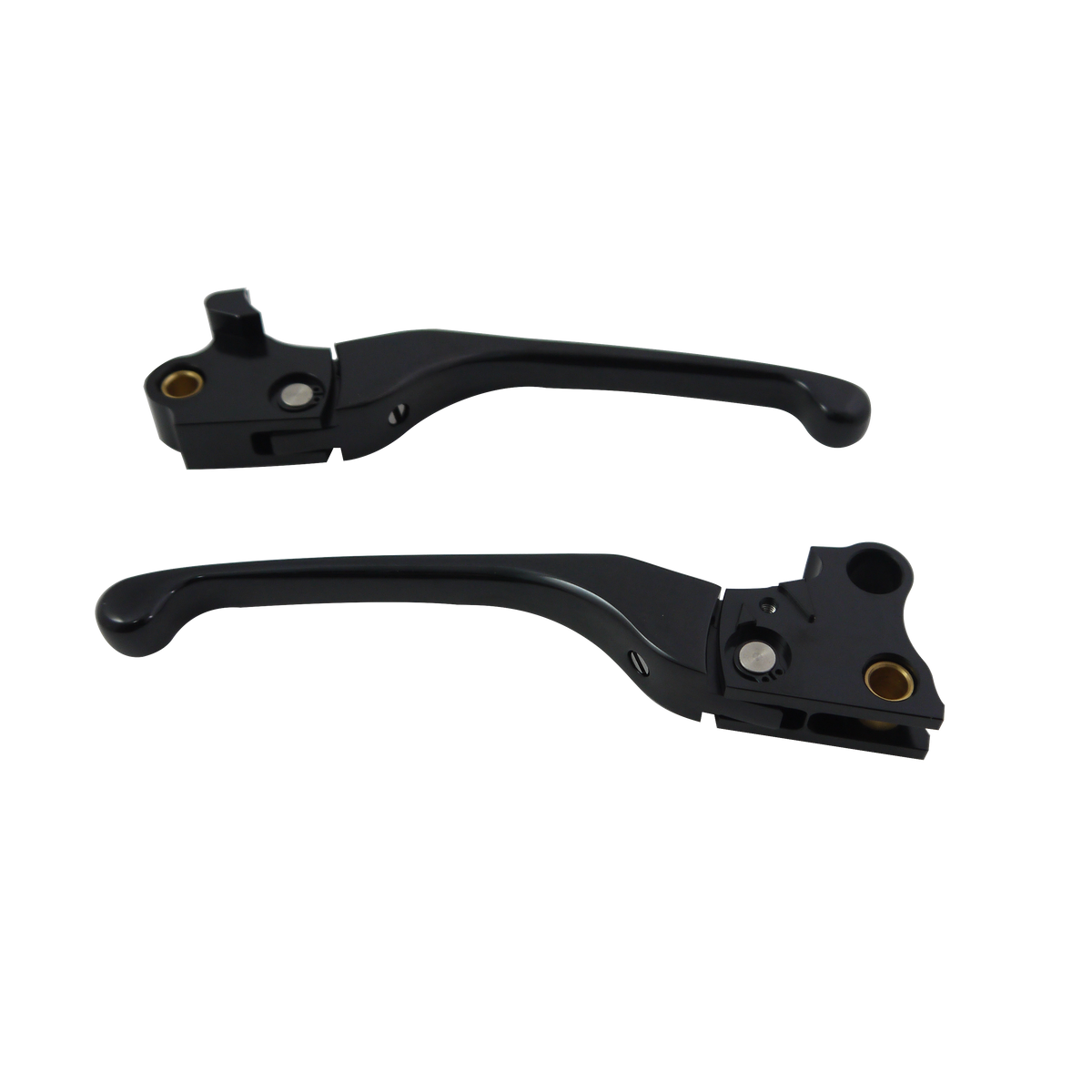 MotoTown Adjustable Lever Set, Gloss Black - FG-100039