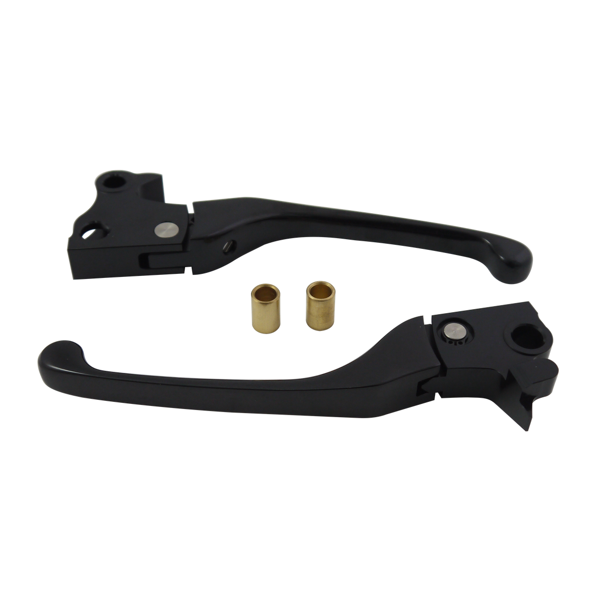 MotoTown Adjustable Hand Lever Set, Black for 2004-2013 Sportster XL - FG-100042