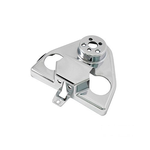 MotoTown 1 in. Handlebar Riser Cover - Chrome, OEM 55854-07 for 2003-2013 FLHR / 2012-2016 FLD