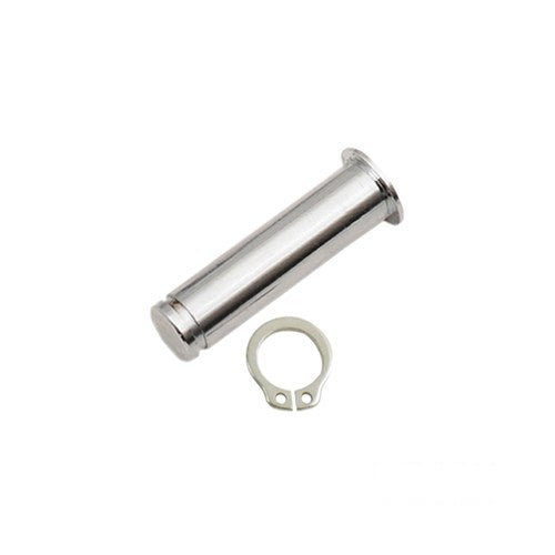 MotoTown Brake-Lever Pivot Pin and Clip Kits, 10-Pack - Chrome, OEM 42807-04 / 11379