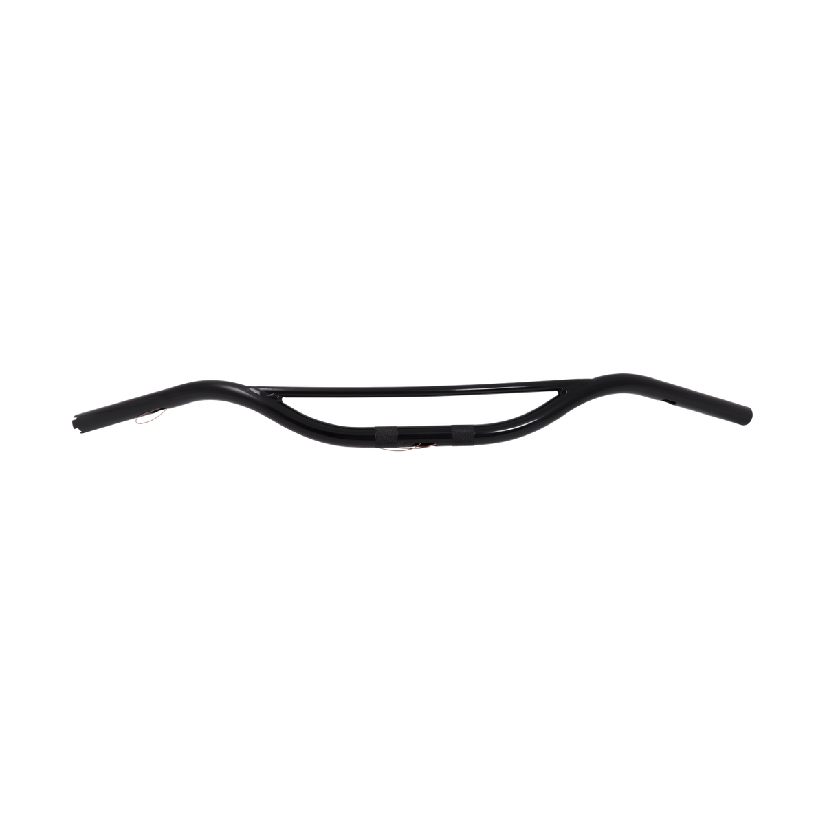 MotoTown 1 in. Hollywood Crossbar Handlebar, 2-1/2 in. Riser Spacing - Black, OEM 55800050 for XL / FX (FG-100247)
