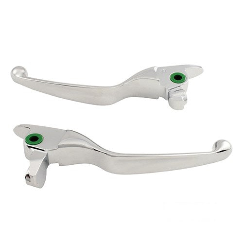 MotoTown Wide Blade Smooth Hand Lever, Chrome for 2017-2021 FLT