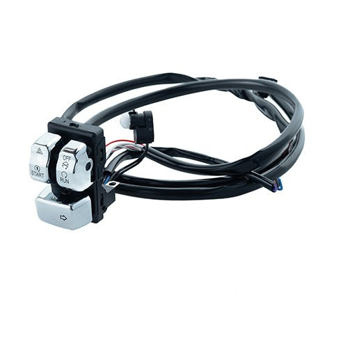 MotoTown Module Control, Handlebar, Right-Hand, Chrome