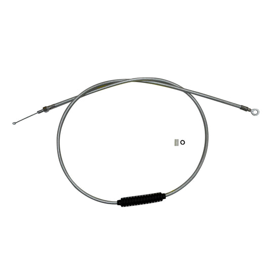MotoTown 70 in. Adjustable Clutch Cable - Chrome