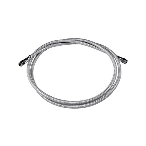 MotoTown AN-3 Hydraulic Brake Hose, 64 in. - Chrome