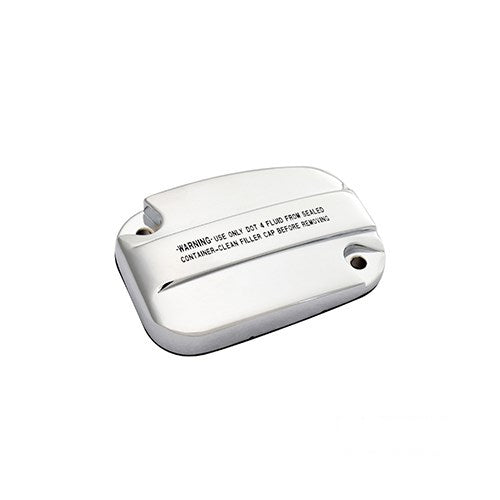 MotoTown Master Cylinder Cover Kit, Front, Clutch Hydraulic, Chrome for 2014-2016 FLT/Touring and 2006-2017 V-Rod