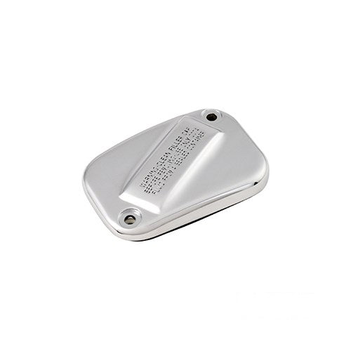 MotoTown Master Cylinder Cover Kit, Front, Chrome for 2015 FLSTNSE