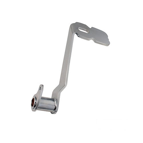 MotoTown OE-Style Rear Brake Pedal - Chrome, OEM 42407-87B for 1986-1999 FL Softail