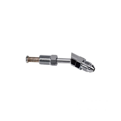 MotoTown Hydraulic Clutch Hose Fitting, Hydraulic Clutch Adapter, Chrome for 2013-2016 FLT, CVO