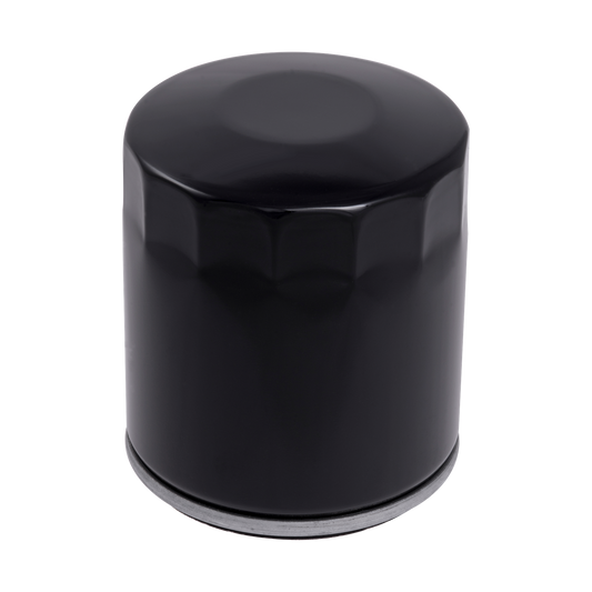 MotoTown 5-Micron Spin-On Oil Filter, OEM 63731-99 / 63731-99A - Black for 1999-2017 Twin Cam (FG-130014)