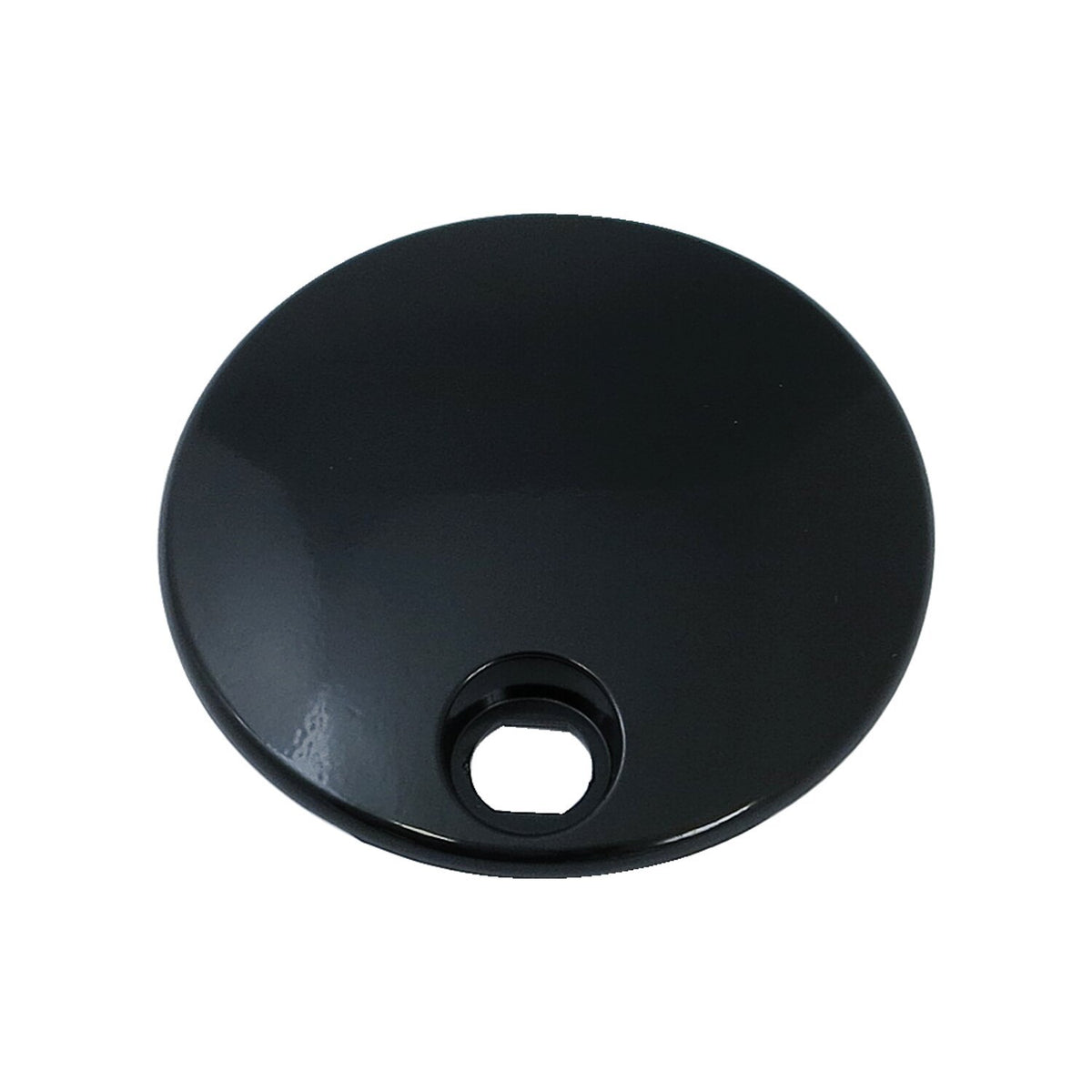 MotoTown Smooth Fuel Tank Console Door, Black - Gloss for 1992-2007 FLT/Touring