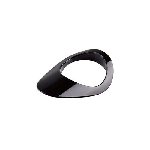 MotoTown Dipstick Bezel, Oil Tank, Black - Gloss for 2004-2022 XL Sportster and 2008-2012 XR1200