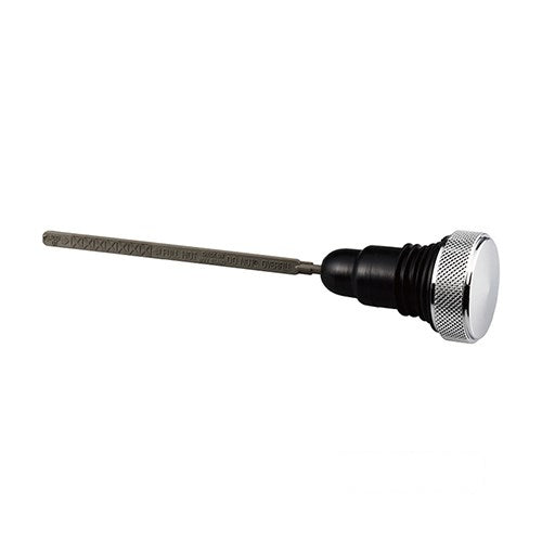 MotoTown Oil Dipstick, Peaked, Chrome for 2006-2017 FXD