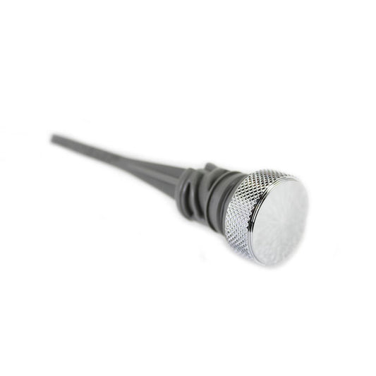 MotoTown Peaked Oil Tank Dipstick - Chrome, OEM 62700226 for 2018-2019 Softail