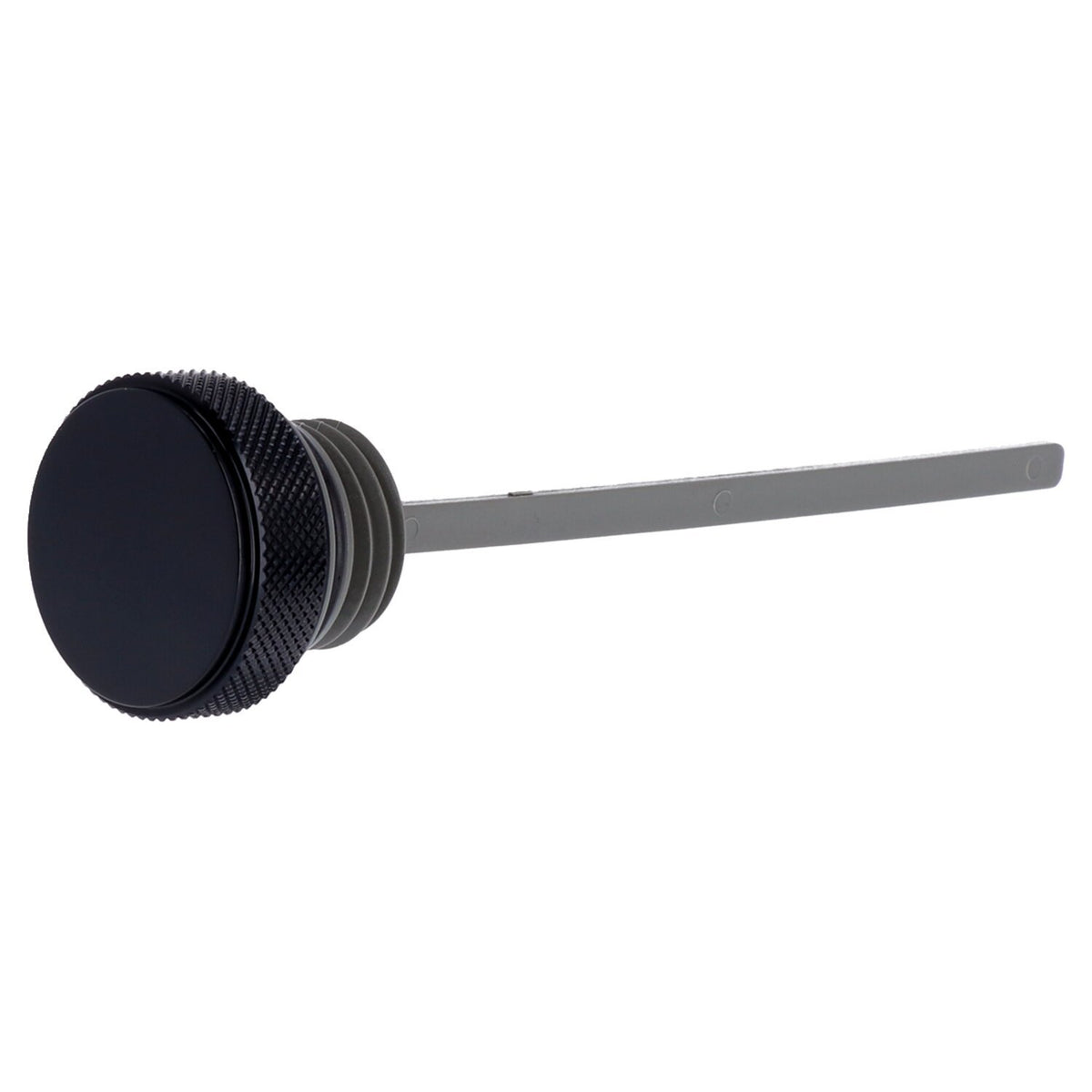 MotoTown Flat-Cap Oil Fill Plug with Dipstick - Black, OEM 62700136 for 2017-2025 Touring / Trike