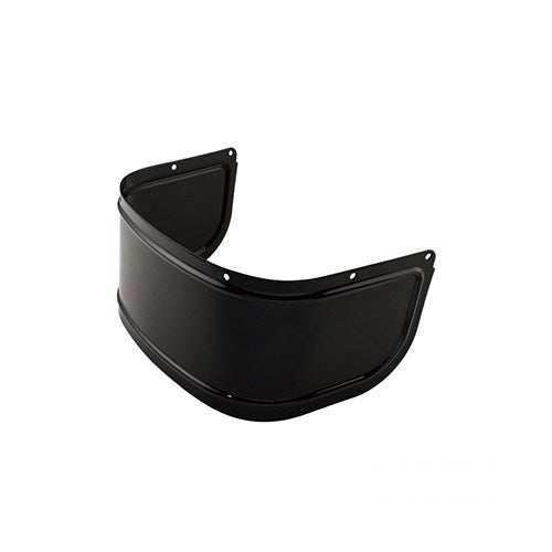 MotoTown Smooth Front Lower Fender Skirt - Black