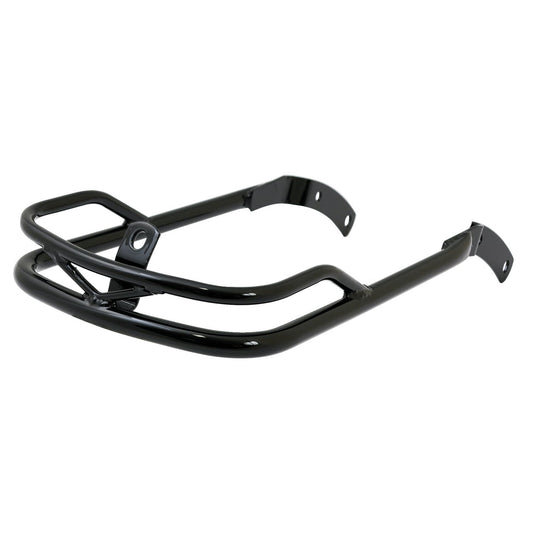 MotoTown V-Logo Fender Rails, Front Rail, Black for 1987-2017 FLST / C and 1993-1996 FLSTN