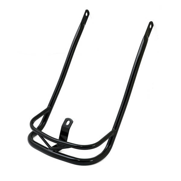 MotoTown Rear Fender Rail - Black Steel, OEM 91402-00 for 2000-2017 FLST/FLSTC