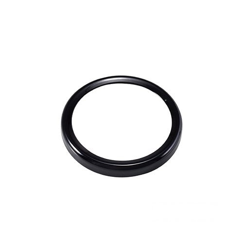 MotoTown 3-7/8 in. OD Instrument Gauge Bezel Cover - Gloss Black for 2000+ XL / 2000-2013 Dyna FXD
