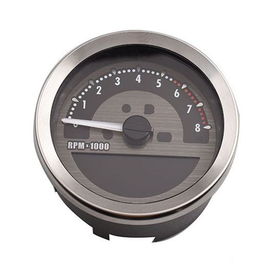 MotoTown Electronic Gauge, 4 in., Black Face for 2011-2017 FXCWC and 2012-2017 Dyna