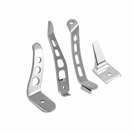 MotoTown Kickstand Extension Kit - Chrome