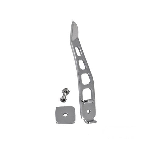 MotoTown Kickstand Extension Kit - Chrome, OEM 50000032 for 1993-2017 Dyna