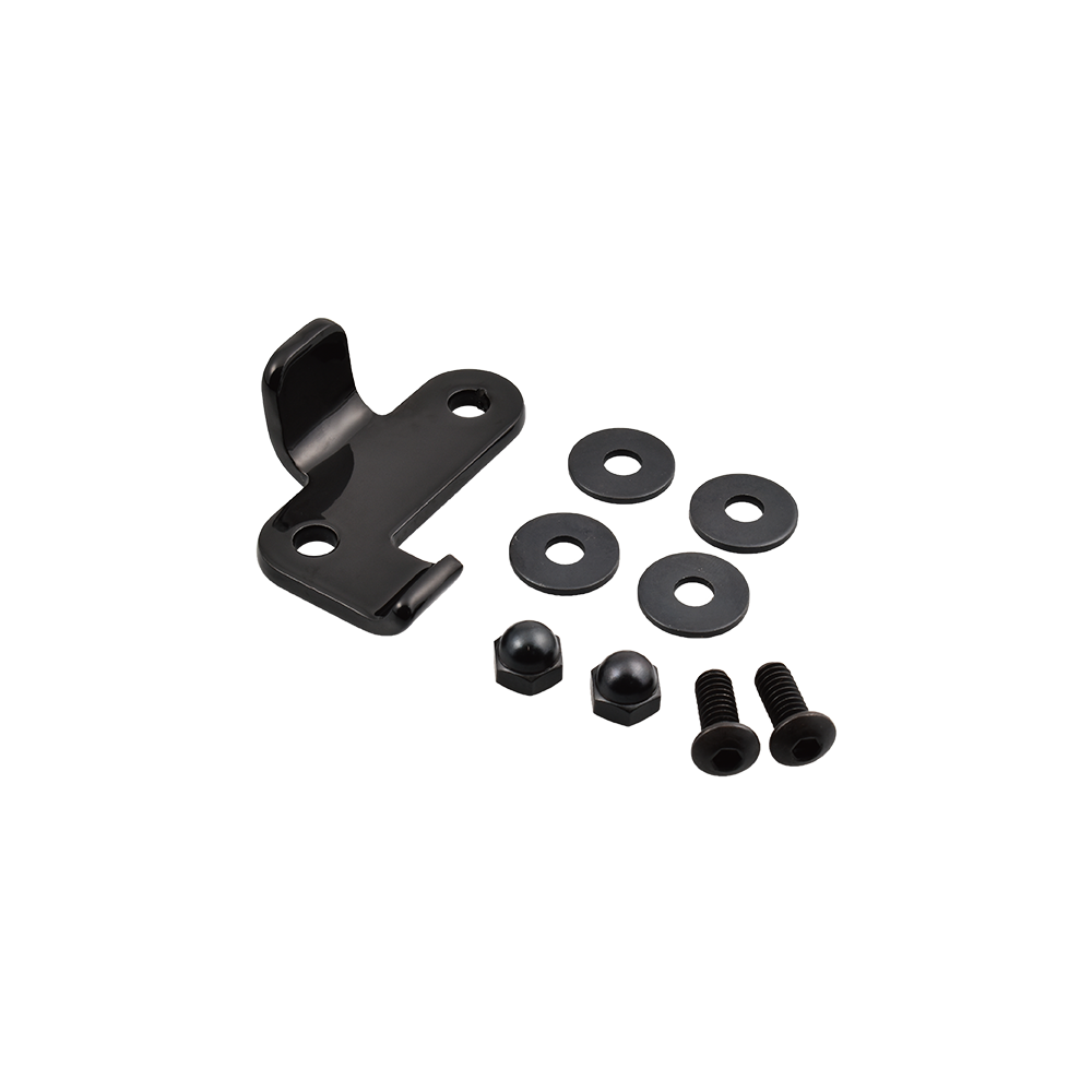MotoTown Jiffy Stand Extension Kit - Black - FG-150123