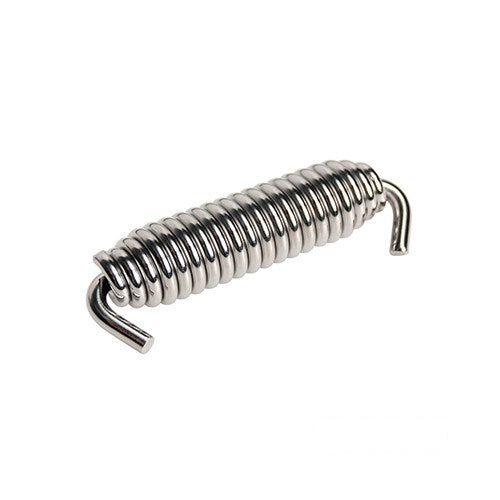 MotoTown 4.1 in. Kickstand Return Spring - Chrome, OEM 49725-07A for 2007-2025 Softail and Touring