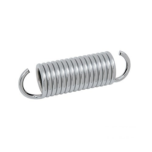 MotoTown OE Kickstand Spring, Chrome, 3.4 in for 2002-2017 Dyna
