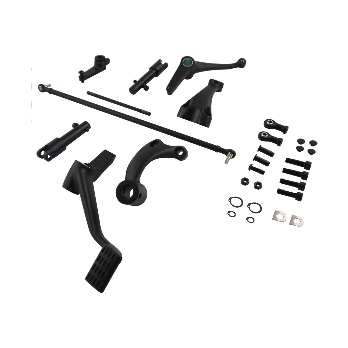 MotoTown Forward Control Kit, Black for 2004-2013 Sportster XL (FG-170004)