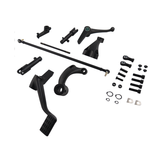 MotoTown Forward Control Kit, Black for 2004-2013 Sportster XL (FG-170004)