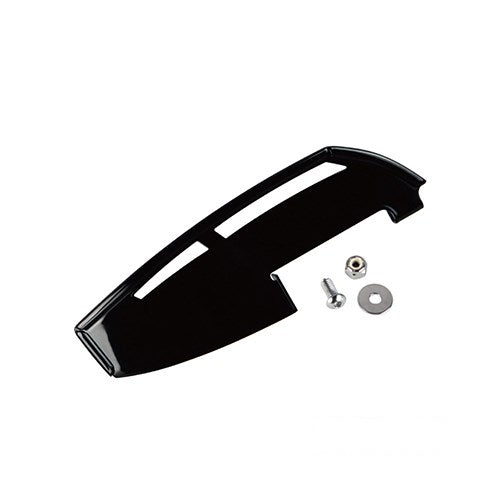 MotoTown Rider Footboard Heel Guard, Black