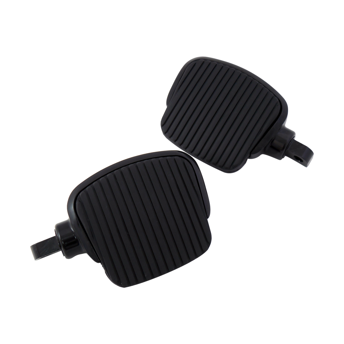 MotoTown Mini Footboard Kit, 4 in., Black (FG-170071)