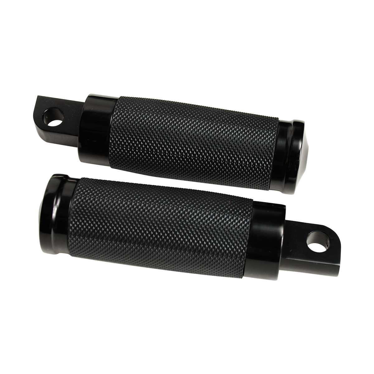 MotoTown Caliber Footpeg Pair - Black Anodized (FG-170084)