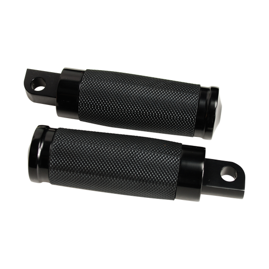 MotoTown Caliber Footpeg Pair - Black Anodized (FG-170084)