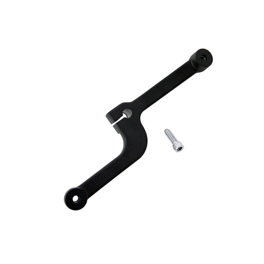 MotoTown Heel/Toe Shift Lever with Pinch Bolt - Textured Black - FG-170116